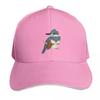 Belted Kingfisher Baseball Cap Sun Protection Upf 50 Breathable Mesh Back Adjustable Buckle Closure