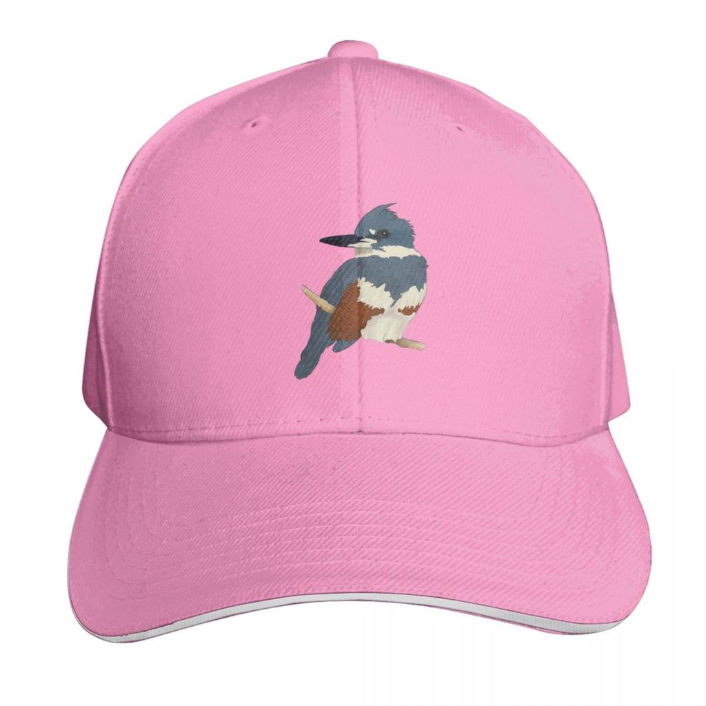 Belted Kingfisher Baseball Cap Sun Protection Upf 50 Breathable Mesh Back Adjustable Buckle Closure