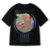 Streetwear Harajuku Summer Cartoon Cat Print T-Shirts Vintage Version Trend Casual Clothes Hip Hop Creative T Shirts y2k