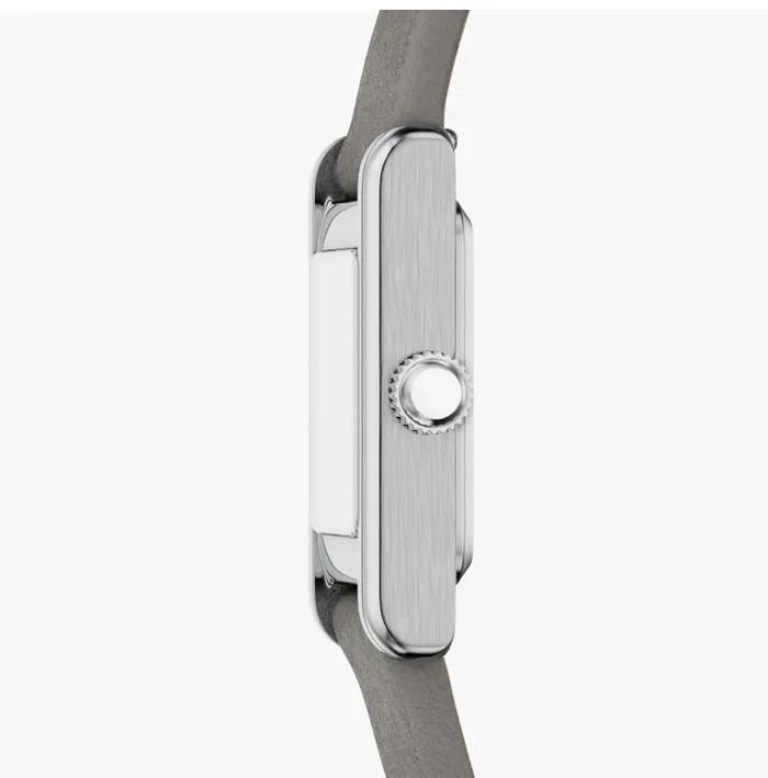 AR11764 (Genni) Genni Mother-of-Pearl Square Women's Leather Watch