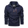 2022 Men's Plus Size Waterproof Windbreaker: Hooded, Windproof, Spring/Autumn Jacket