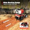 1650W Garden Tiller Cultivator,52CC 2-Stroke Gas Powered Engine,Rototiller Garden Tool with Widened Mud Flap Cordless