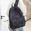 Graffiti Backpack Student Large Capacity School Bag Unisex Tie-Dye Printed Backpack