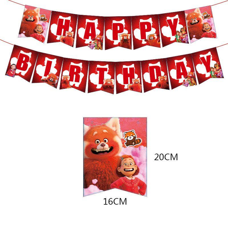 Colorful Turning Red Party Decorations For A Fun-filled Celebration