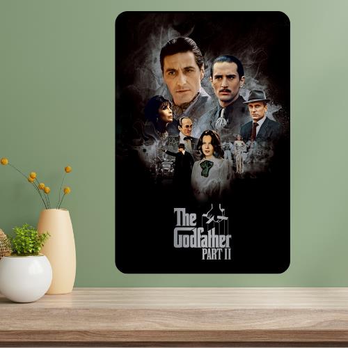 The Godfather Part Classic Movie Metal Poster Sign 20x30cm(7.8x11.8inch)