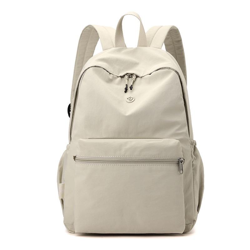 Anti-splashing nylon bag, new large-capacity student schoolbag, trendy outdoor travel bag, literary women's backpack.