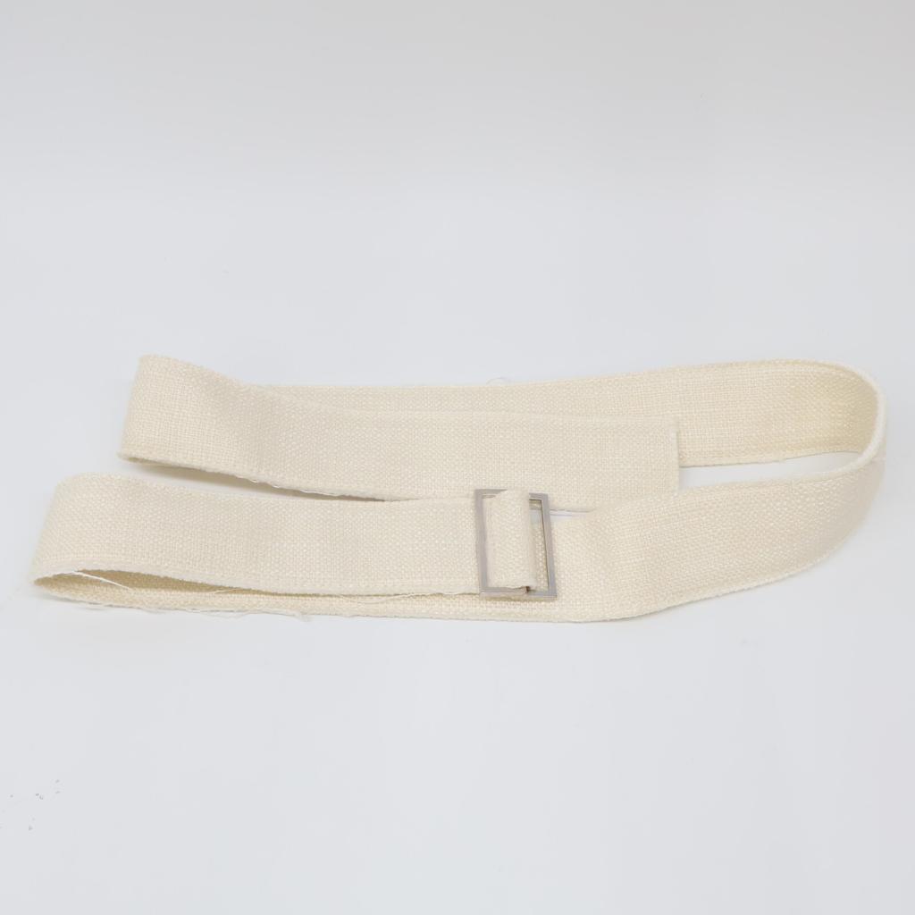 BOSS Ivory sheer pleated belted sleeveless one-piece dress 44 off whiteUsed