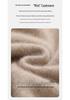 Women's Versatile Cashmere Pullover: Round Neck, Saddle Shoulder, Thick Knit, Loose Fit, Cozy Autumn/Winter Sweater