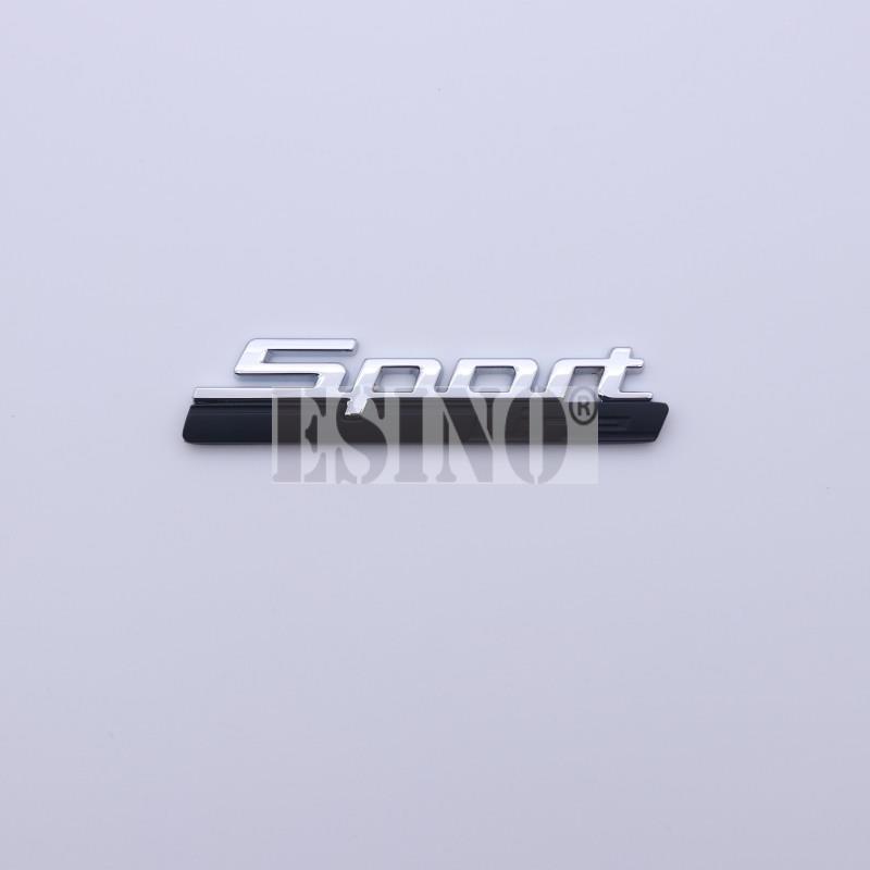 Car Styling Universal 3D Car Trunk Metal Adhesive Badge Emblem Sport Line Rear Body Tailgate Fender Styling Badge for BMW