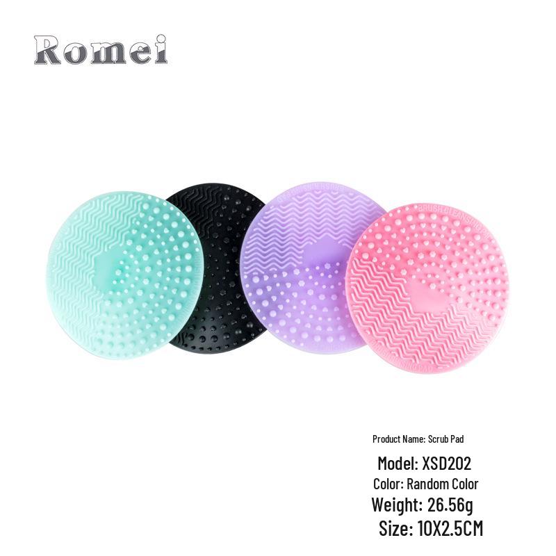 

Силиконовый коврик для чистки кистей для макияжа в форме яйца