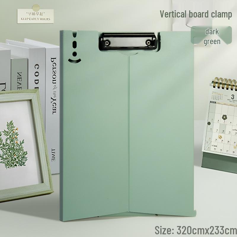 A4 Stand-Up Multifunction Clipboard & Document Storage Folder