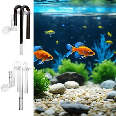 Fish Tank Inflow Outflow Sets Aquarium Inflow Outflow Tube Kit Fish Tank Strainer Device External Filtering Replacement