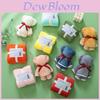Coral Fleece Bear Towels Gift Set With Plush Hand Towels For Weddings And Birthdays