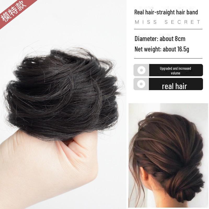 

2023 Fishbone Braid Hairband Spin Headband для женщин – цельный аксессуар для волос Natural black.. чёрный/естественный