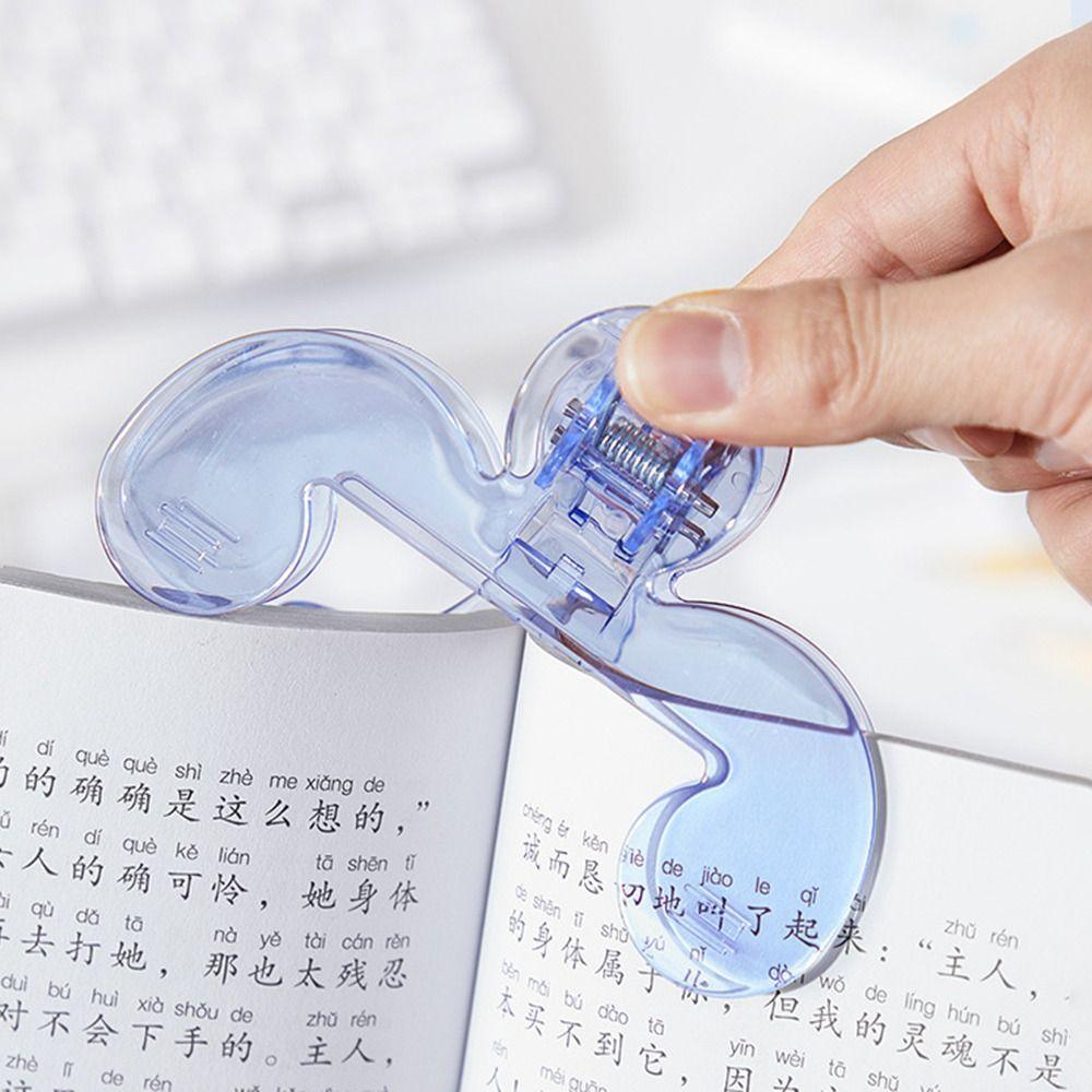 Visible Reading Book Marker Clip 12° Support Angle Books Fixed Clip Book Page Holder  Bookstores