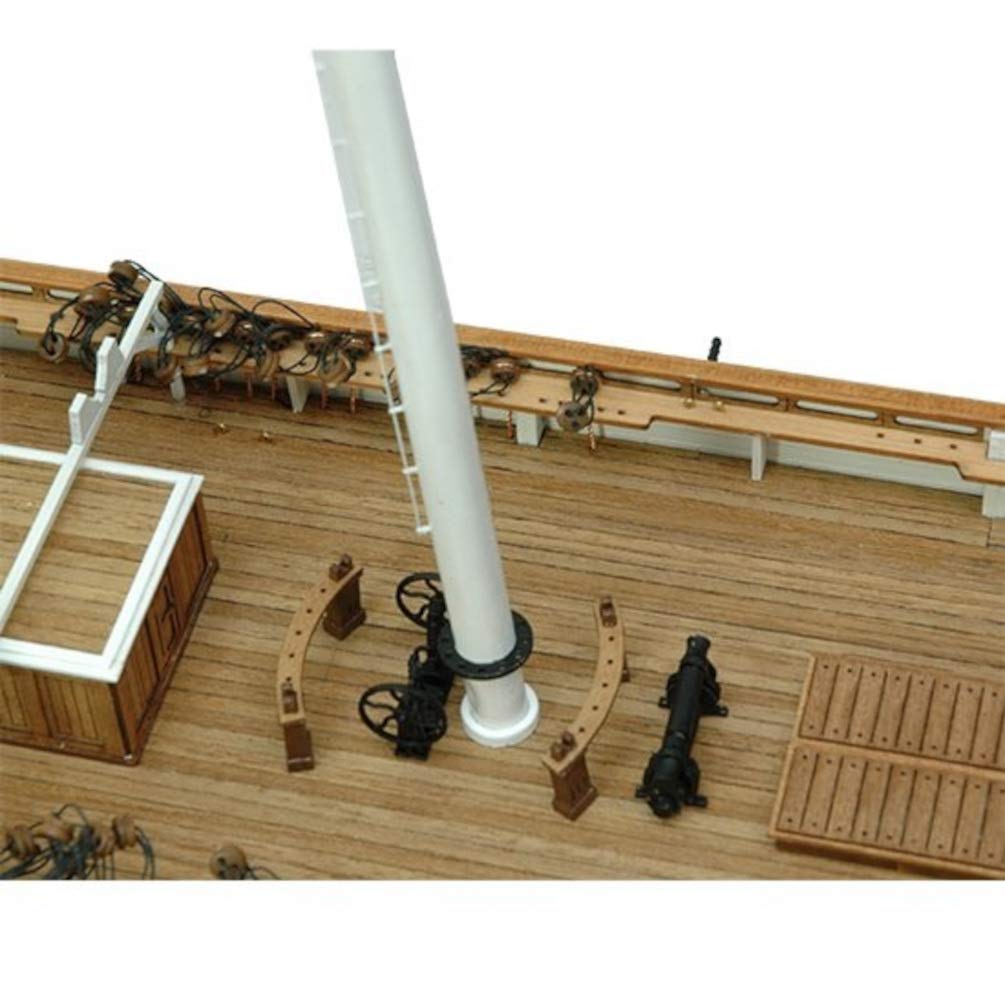 Woody Joe Sailing Ship Model Cutty Sark Wooden Model with Sail 1/80
