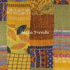 Aizza Trends Handmade Pure Cotton Patch and Patola Work Kantha Quilt - Traditional Indian Throw Blanket-Vintage Cotton Silk Saree Quilt