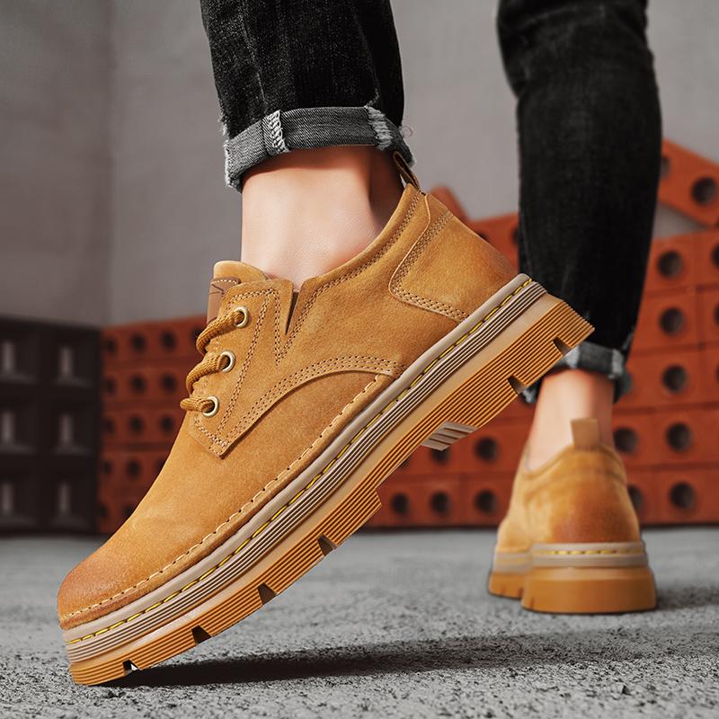 Fashion Casual men's thick soled shoes Retro classic style Outdoor Trendy Streets Fashion young casual shoes High quality luxury