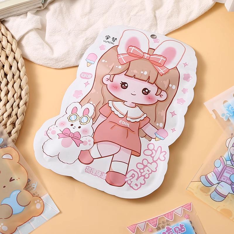 Cute Cooling Patch: Summer Heat Relief for Kids & Phones