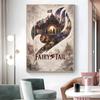 1pc Anime Fairy Tail Poster Sticker Print Waterproof Wall Art For Living Room Bedroom Home Decor