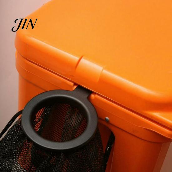 Cooler Trash Bag Outdoor Attachment, No Tools Required Accessory Can Accessory, Portable Mesh Holder for Boats, Fishing, Camping Durable