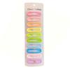 10Pz Fermagli per Capelli da Bambina Design Goccia d'Acqua Cuore Triangolo Colori Caramella Clip Laterali per Ciuffo Accessori Decorativi per Capelli
