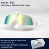 High-Definition Anti-Fog Adult Waterproof Swimming Goggles - Unisex Large Frame Design