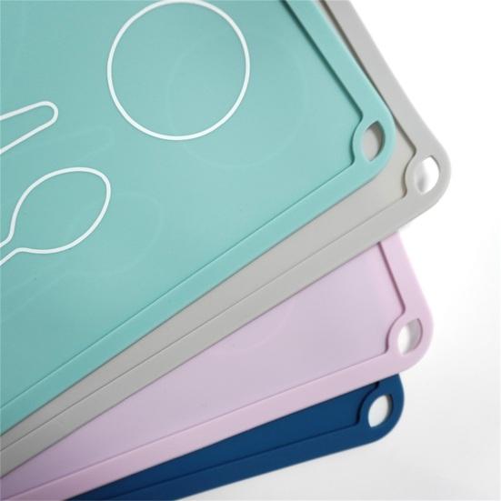 Tischmatte Essen Antihaftend Verbrühschutz Grad Verdicken Kindergarten Kinder Abendessen Silikonmatte