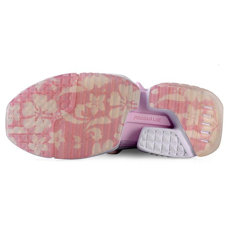 Li Ning Pan Gu Trek Cherry Blossom Collection Slip Resistant Abrasion Resistant Low top Casual Shoes Women's Pink AGLQ194-1