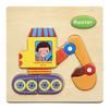 Cartoon 3D Puzzle Jigsaw Wooden Toys for Children Cute Animal Traffic Puzzles Intelligence Kids Baby Early Educational Toys