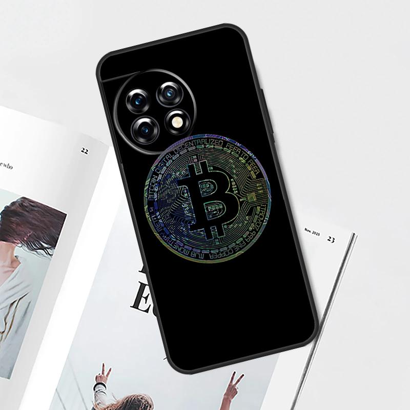 Bitcoin Case For OnePlus Nord 5 CE 4 3 Lite N20 N30 OnePlus 15 13 12 11 8 9 10 Pro 12R 13T 13R Cover