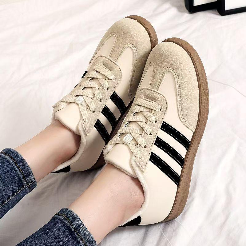 2025 Women's Winter Shoes, Non-slip, Lightweight, Sporty Casual, Fleece-lined, Thick Sole, Cotton.