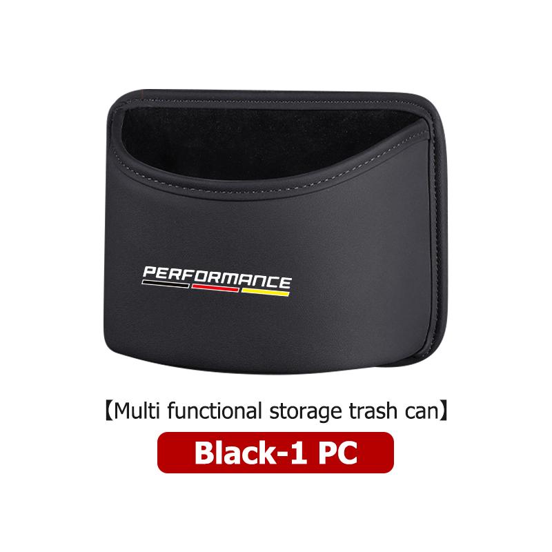 

Leather Car Garbage Bin Bag Miscellaneous Storage Bin Storage Box For BMW E91 E92 E60 F10 F30 E39 E36 E87 X1 X3 X5 E70 E46 E90