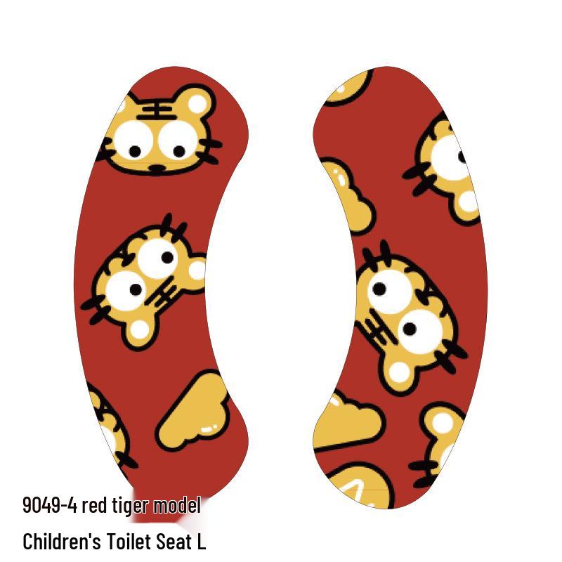 Children's Cartoon Self-Adhesive Washable Toilet Seat Cushion Pad