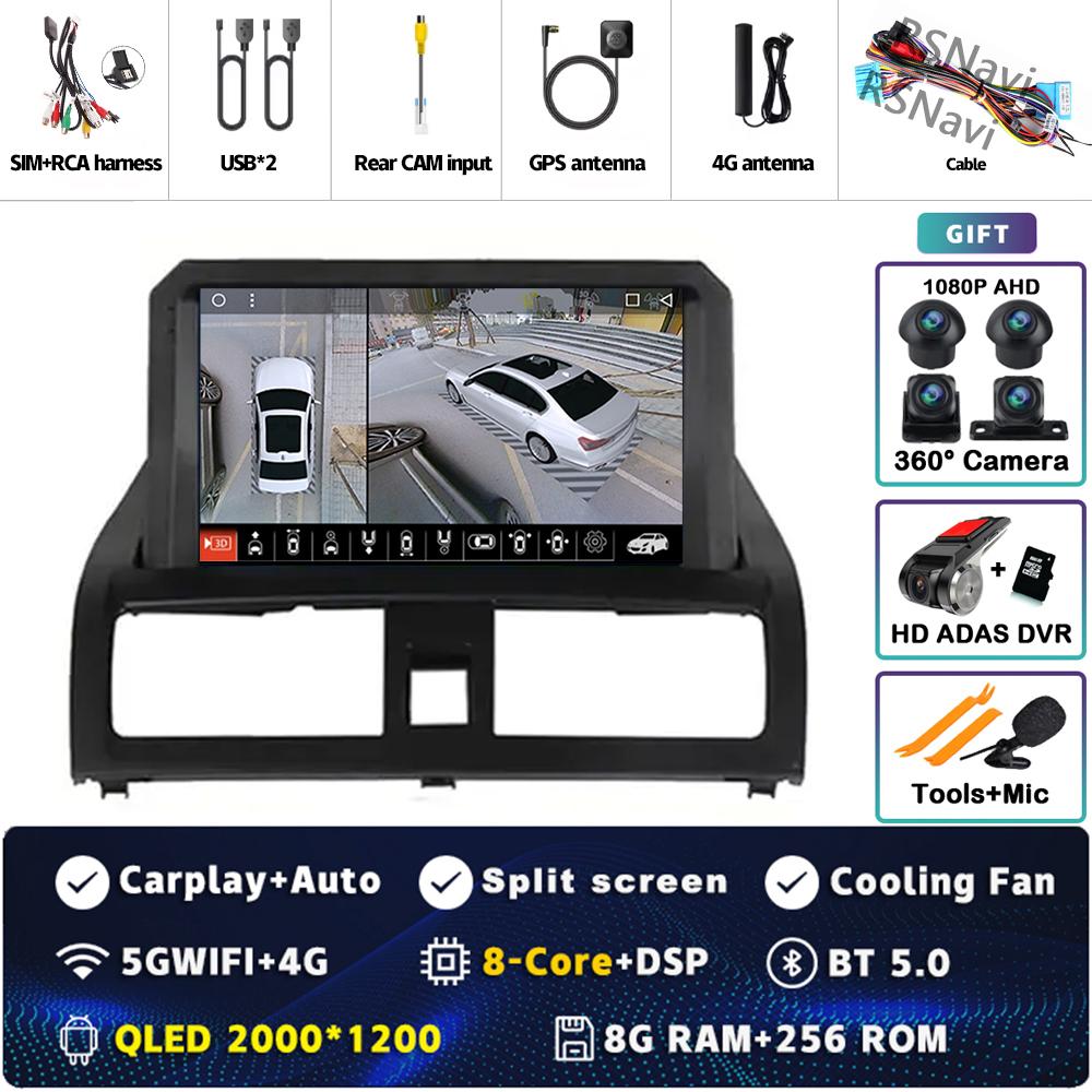 Android 14 Carplay Car Radio For Honda Accord 7 2002 2003 - 2007 Multimedia Video Player Navigation GPS Stereo 2Din DVD WIFI+4G