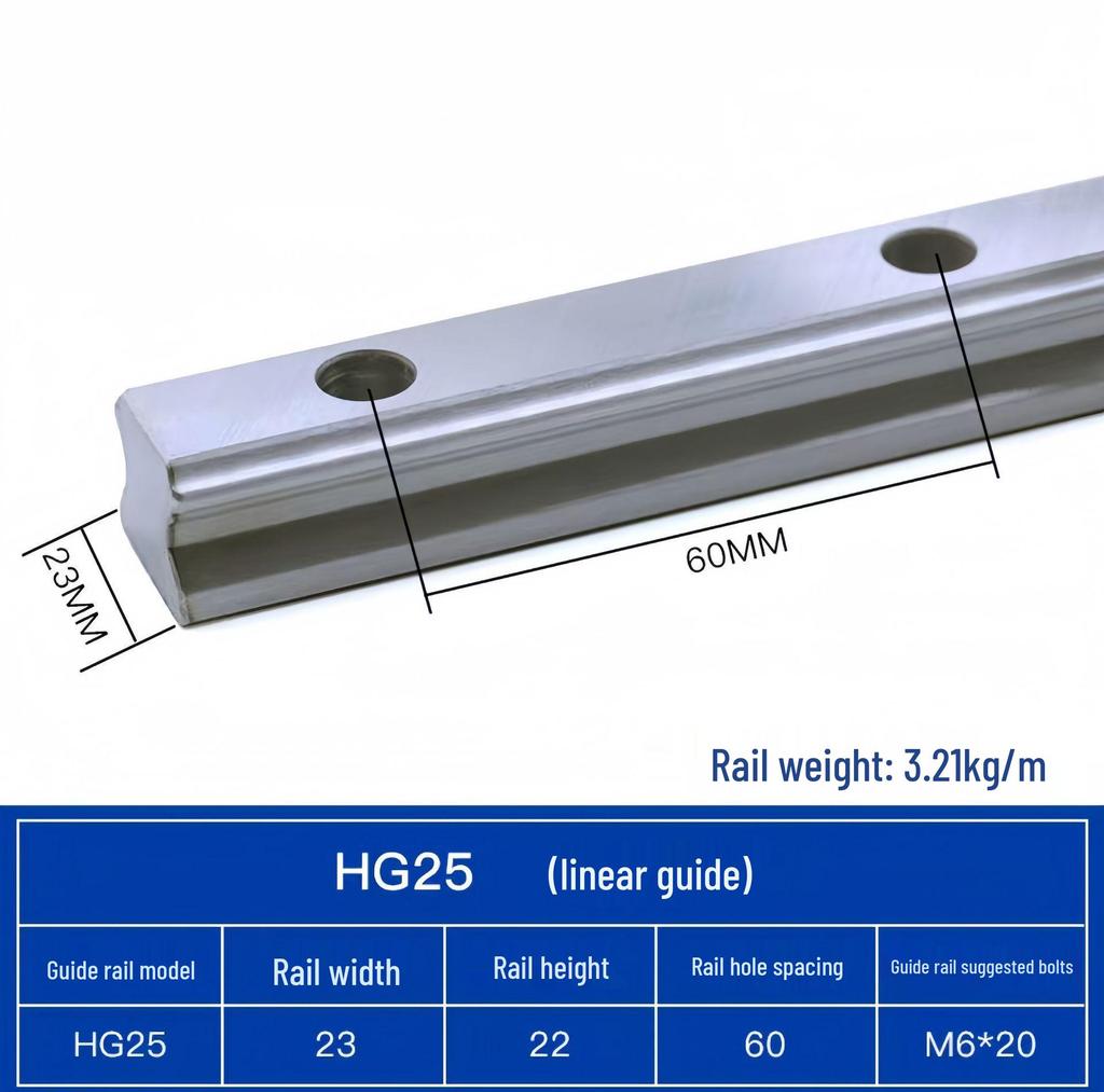 Shangyin HGH HGW Linear Guide Rail Slider HG 15/20/25/30/35 CA