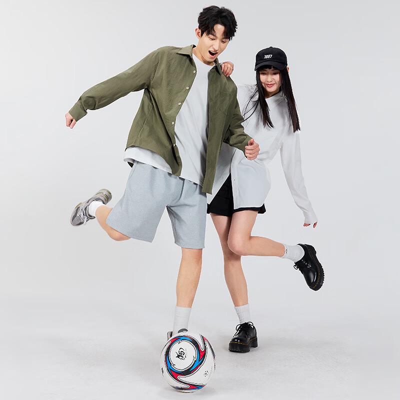 MINISO Men's Ice Silk Long Sleeve Polo Shirt