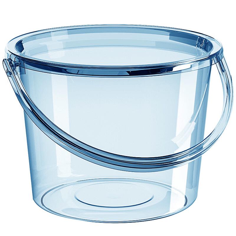 Thickened Transparent Plastic Fishing Bucket