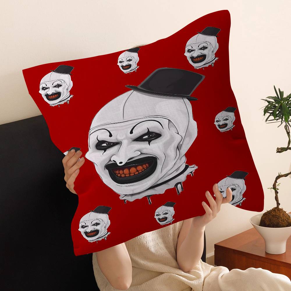 Film Funny TTerrifier Horror   pillow cover sofa cushion cover home room decoration children gift