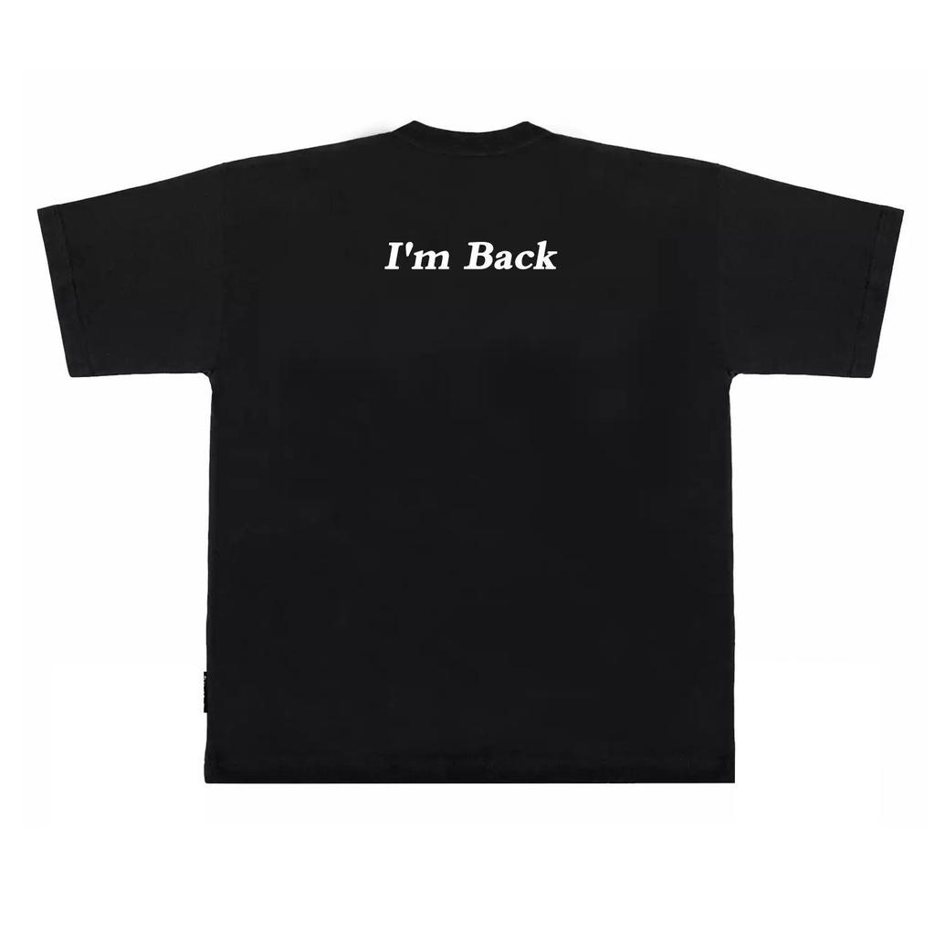 Summer 1995 Michael I'm Back Domineering Comeback Printed T-Shirt Cotton Short Sleeve Loose Trend Top