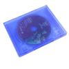 Blauer CD-Single-Doppelscheiben-Aufbewahrungsständerhalter für Spiele