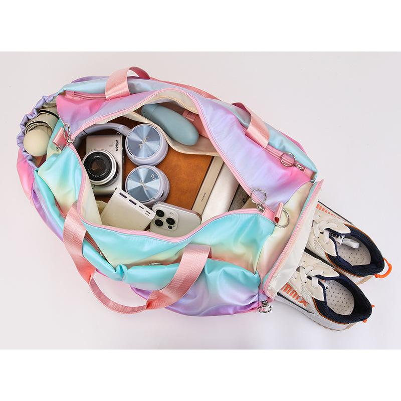 New Casual Small Fresh Sports Fitness Handbag, Large-capacity Outdoor Travel Shoulder Messenger Bag