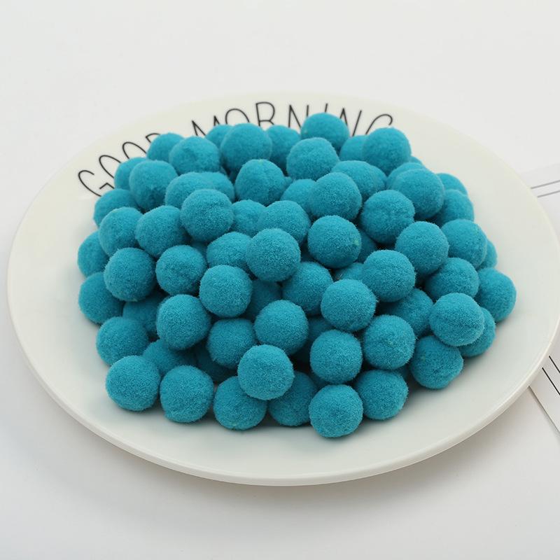 In Stock: High Elasticity Fluffy Polyester Hairball for DIY Handmade Clothing Accessories