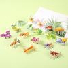 25/30Pcs DIY 3D Animal Puzzle Set Insect Dinosaur Panda Puzzle Assembly Activity Game Kids Educational Jigsaw Toy Classroom Prizes Party Favors
