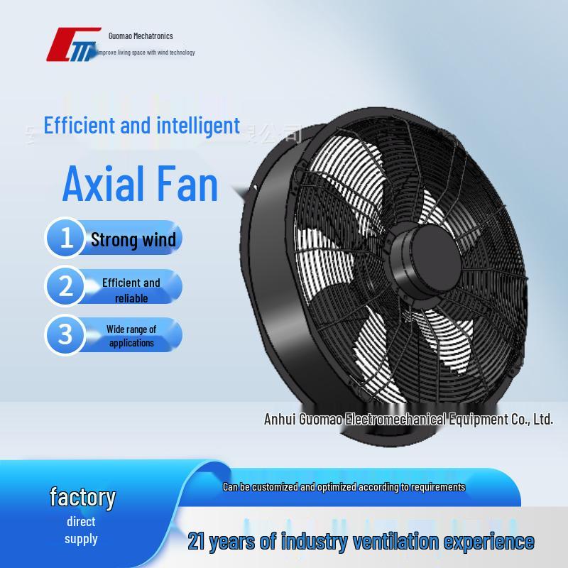 

EC Variable Frequency Axial Fan for HVAC and New Energy Systems