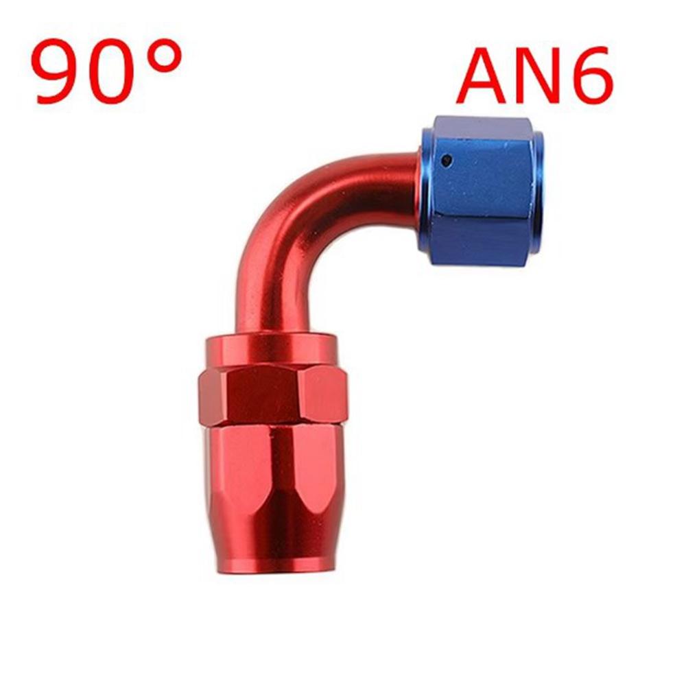 Universal AN4/AN6/AN8/AN10/AN12 Straight 0°/45°/90°/180° Degree Oil Fuel Swivel Hose End Fitting CPE Oil Hose End Adaptor Kit