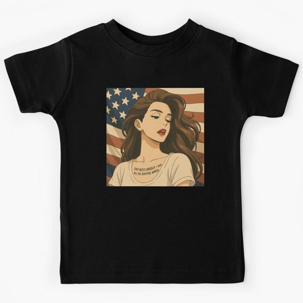 God bless America and all the beautiful women Kids T-Shirt 120