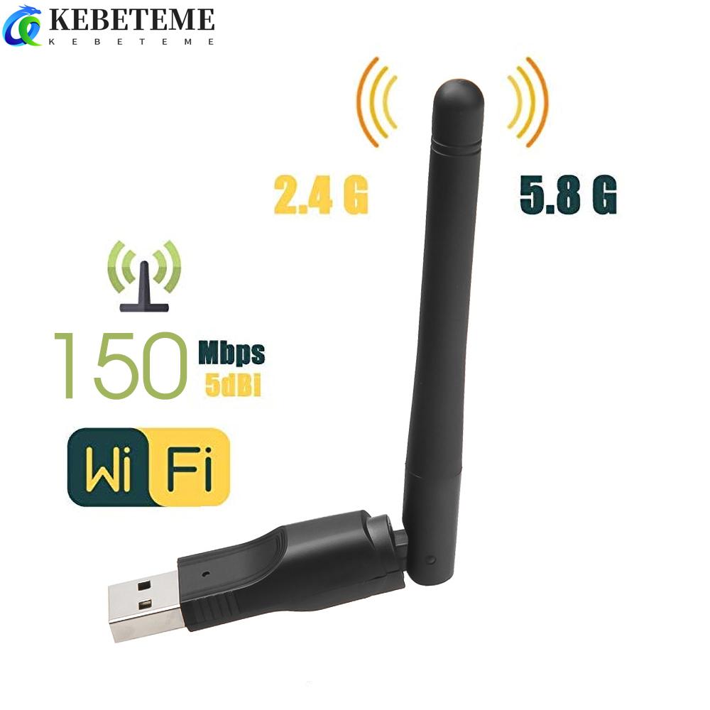 

Мини-USB-адаптер Wi-Fi с вращающейся антенной MT7601 Беспроводная сетевая карта 802.11n/g/b Wi-Fi Dongle
