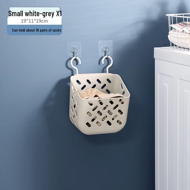 Folding Wall-Mounted Laundry Hamper
