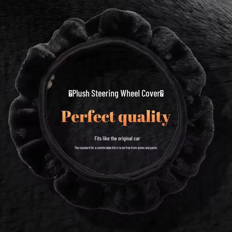 Wuling Bingo Hongguang Mini EV Macaron Winter Steering Wheel Cover Default